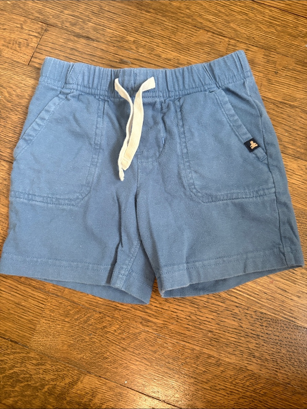 Baby Gap Blue Pull-On 3TShorts with Drawstring
